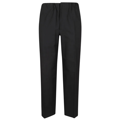 Jil Sander  Elastic Waistband Trouser Black