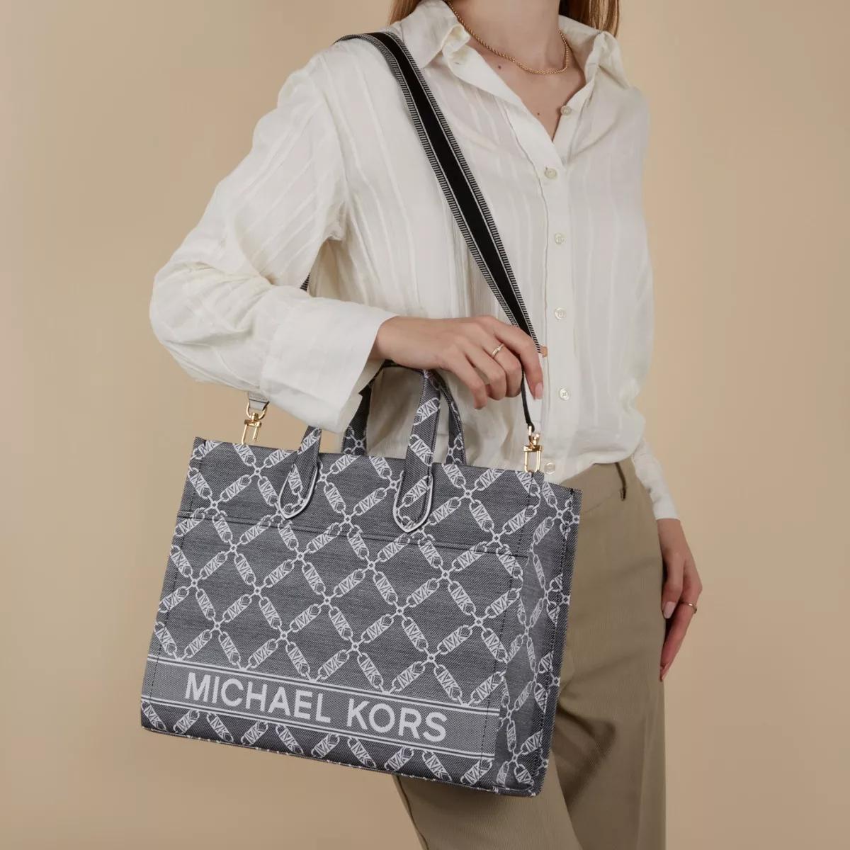 Michael kors gray tote best sale