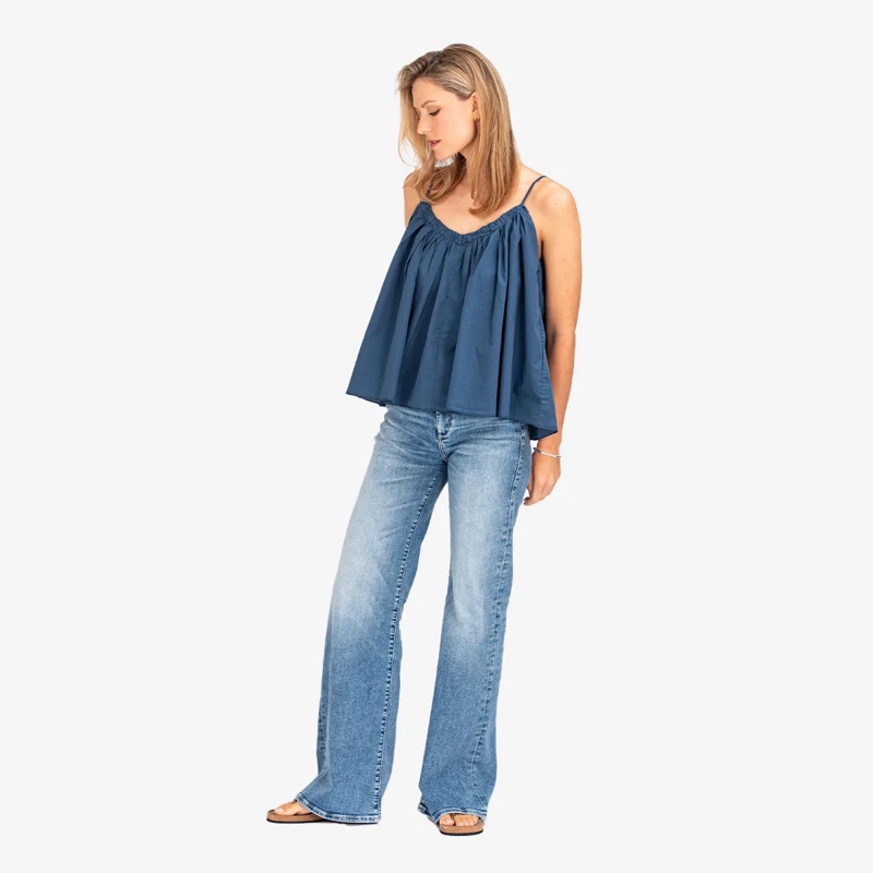 True Religion Ausgestellte Jeans Jeans MIJA Flared blau(Image 4)