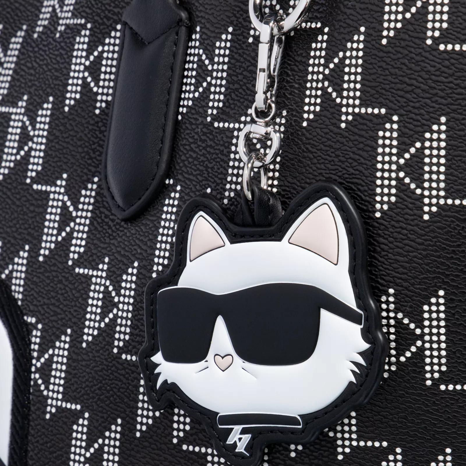 Karl Lagerfeld Shoppers K Ikonik 2.0 Mono Cc Lg Tote in zwart