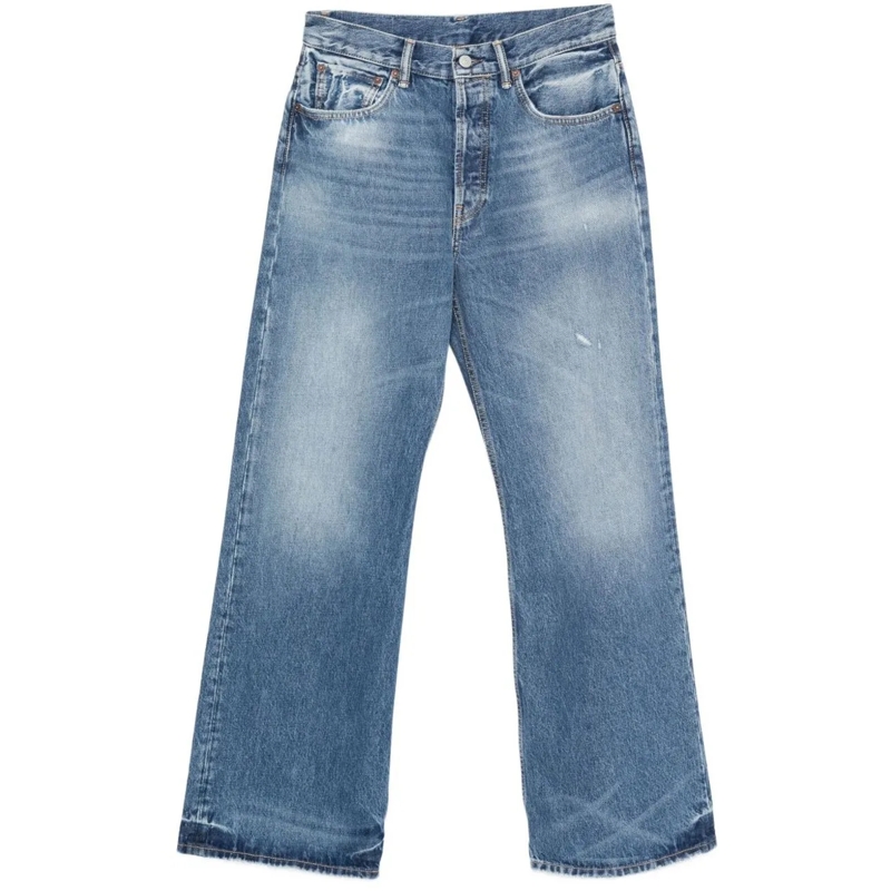 Acne Studios Jeans mit geradem Bein Jeans Blue blau