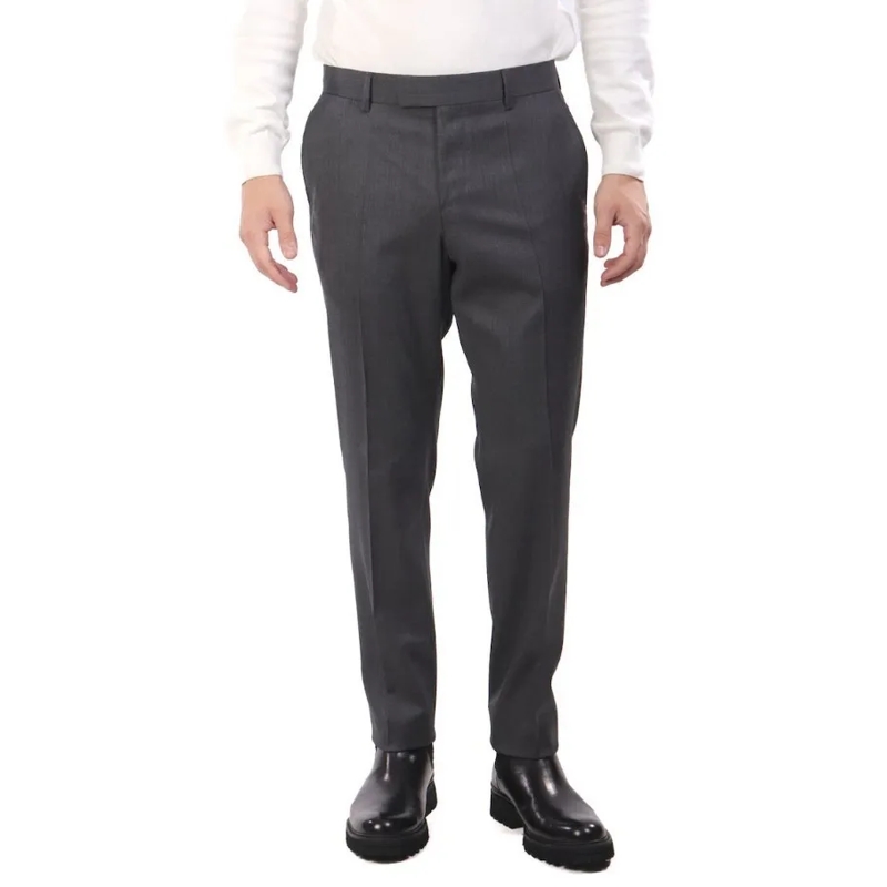 Boss Chino Tailored Chinos With Belt Loops Black