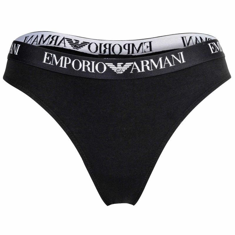 Emporio Armani  ESSENTIAL COTTON 2er Pack schwarz(Image 2)