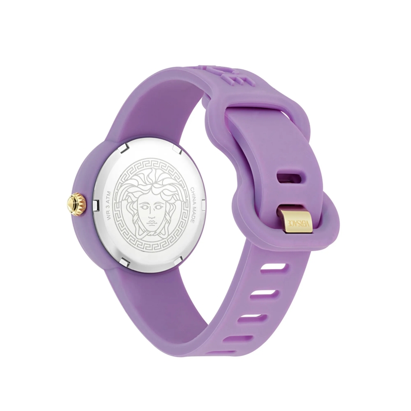 Versace Quarzuhr Quarz-Analoguhr Medusa Pop Kids lila(Image 3)