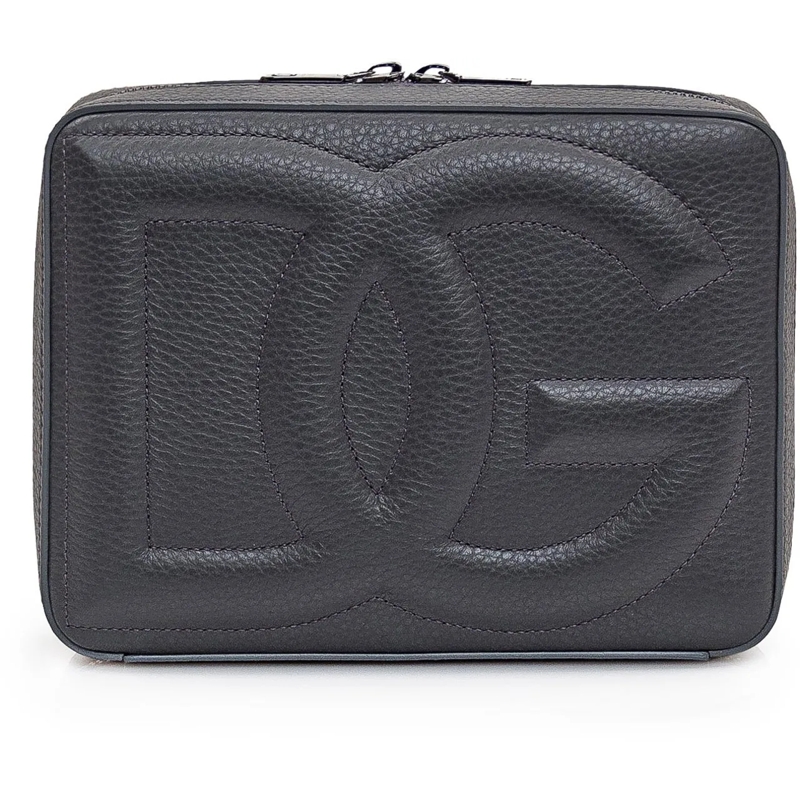 Dolce&Gabbana Schultertasche Borsa DG dunkelgrau