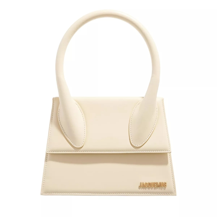 Luxury handbag - Le Grand Chiquito Jacquemus bag in white leather