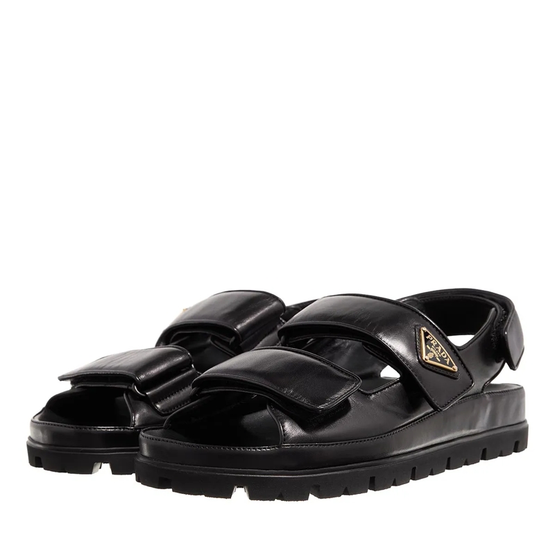 Prada Sandalen Sandali Nappa Nero