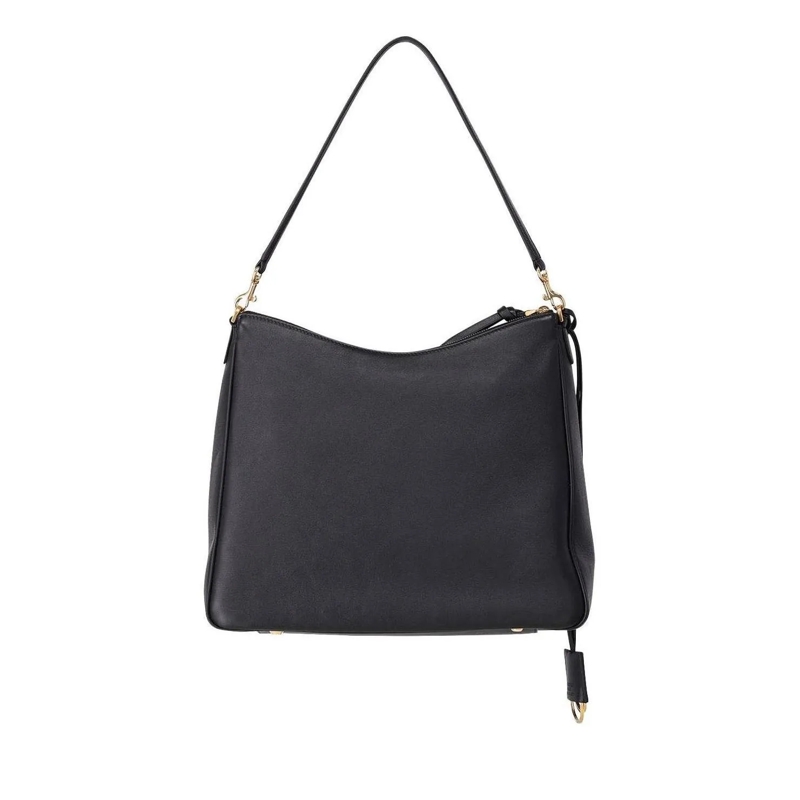 Balenciaga Schultertasche Schultertasche Rodeo aus Leder schwarz