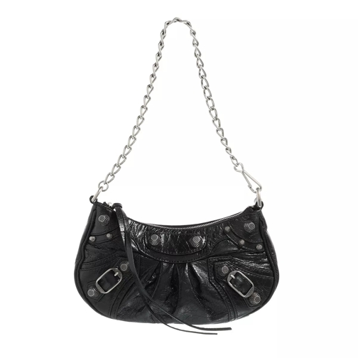 Balenciaga Le Cagole Mini Bag With Chain Black Pochette