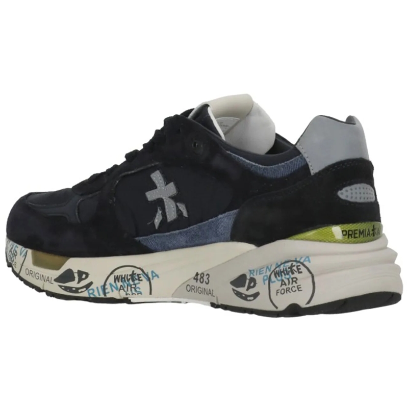 Premiata Sneaker basse Sneakers Blue dunkelblau(Image 3)
