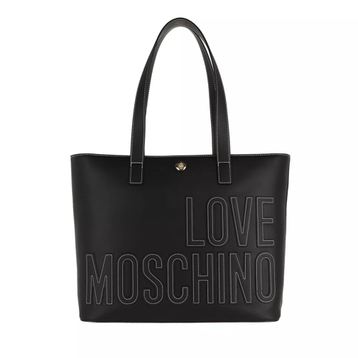 Love Moschino Borsa Pu Nero Shoppingväska