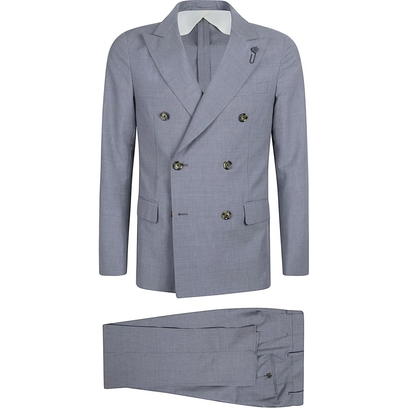 Lardini  Iconic Suit Grey grau