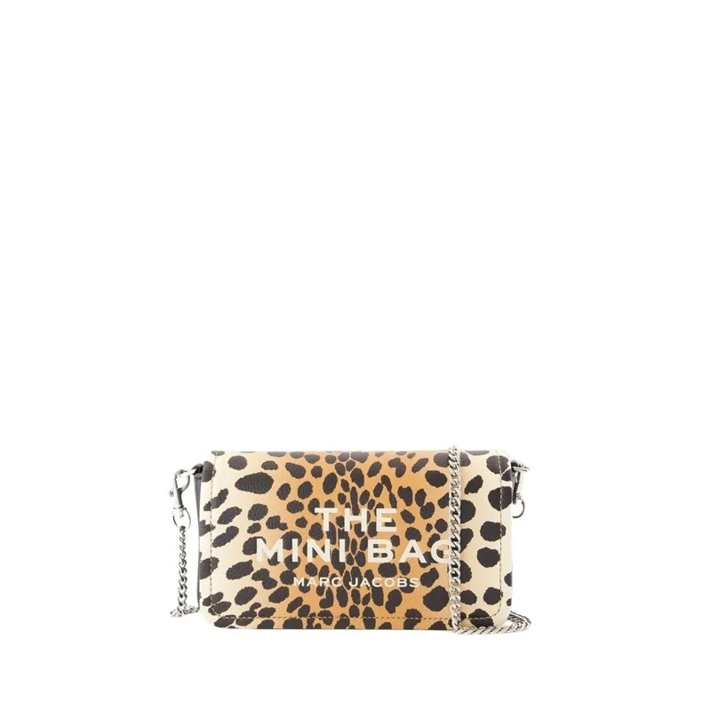 Marc Jacobs Schultertasche The Mini Shoulder Bag - Leather - Leopard Brown