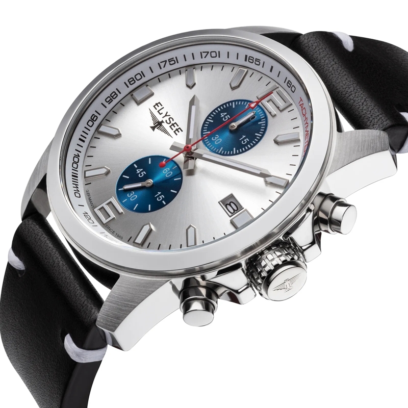 Elysee Automatikuhr ZIROS CHRONO silber(Image 2)