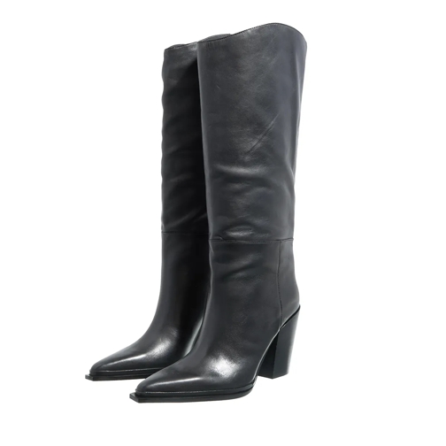 Steve Madden Bronty Black Leather Laars