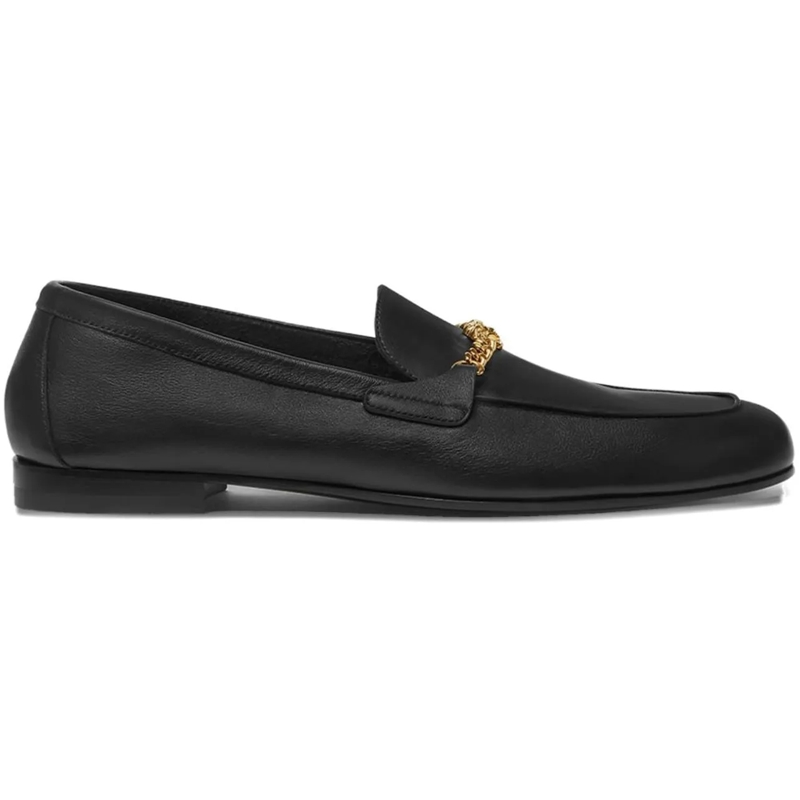 Versace Loafer Flat Shoes Black schwarz