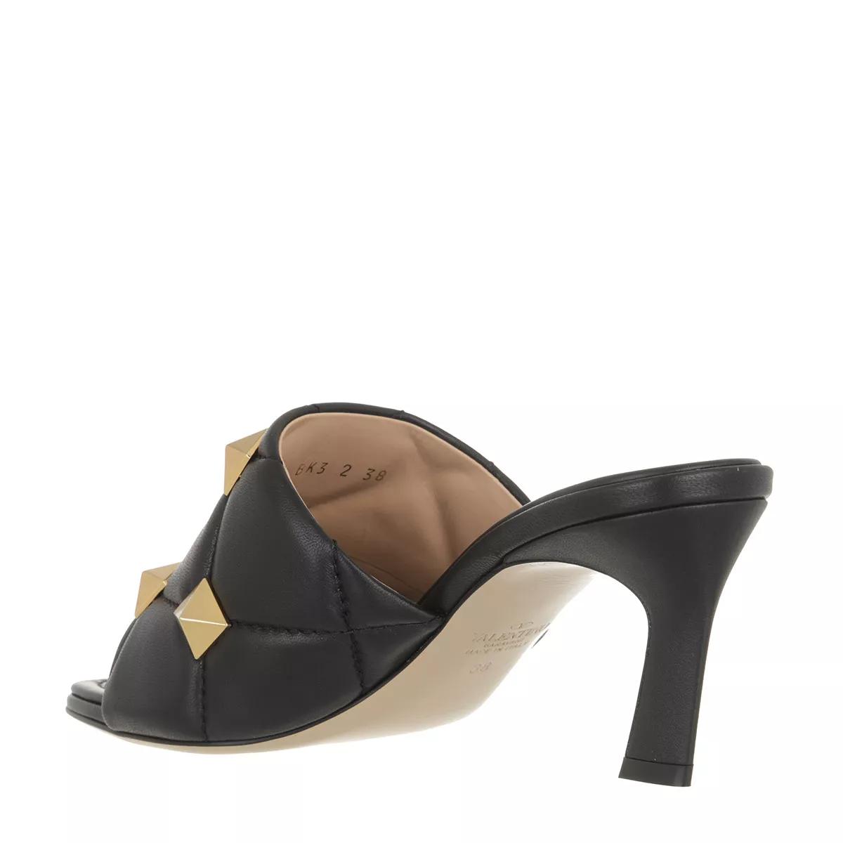 Valentino mules hot sale black