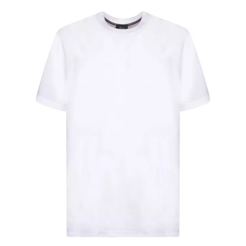 Brioni White Cotton T-Shirt White 
