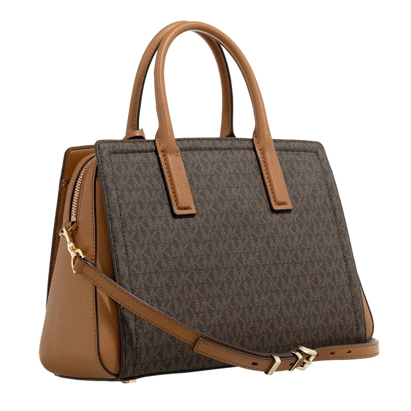MICHAEL Michael Kors Tote Md Satchel Brn/acorn(Image 3)