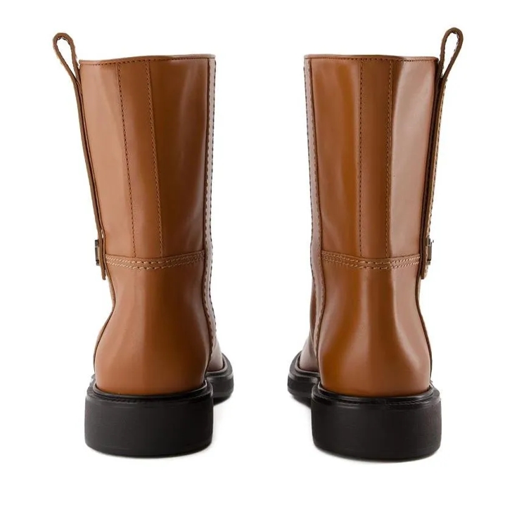 【関税込み】Gomma 20l Boots - Tod's - Leather - Brown Tod's Gomma 20l Boots in Brown | Lyst