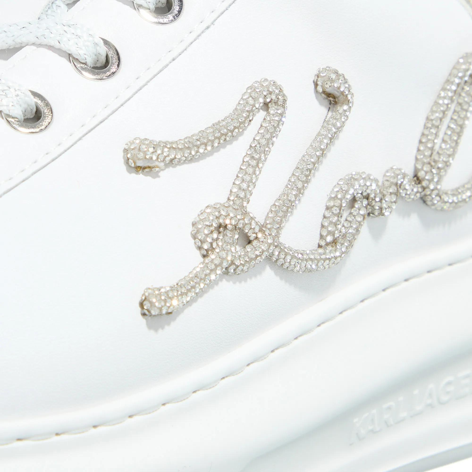 Thumbnail - Karl Lagerfeld Low-Top Sneaker - Kapri Signia Rhinestone Lo - Gr. 41 (EU) - in Weiß - für Damen