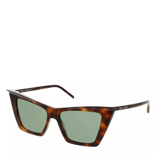 Saint Laurent SL 372-002 54 Sunglasses Havana-Havana-Green Sonnenbrille