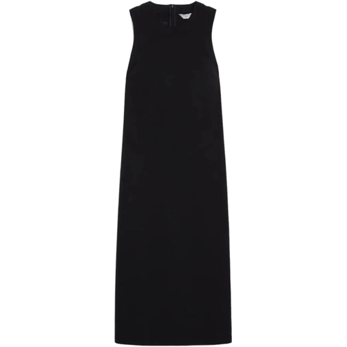 Max Mara Midi Jurken Dresses Black schwarz