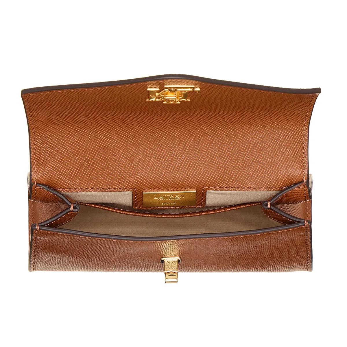 Lauren Ralph Lauren Satchels Farrah Sm-Satchel-Small in bruin