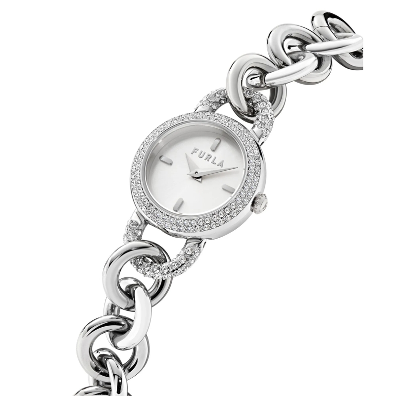 Furla Quarzuhr Quarz-Analoguhr Furla Meridiana silber(Image 5)