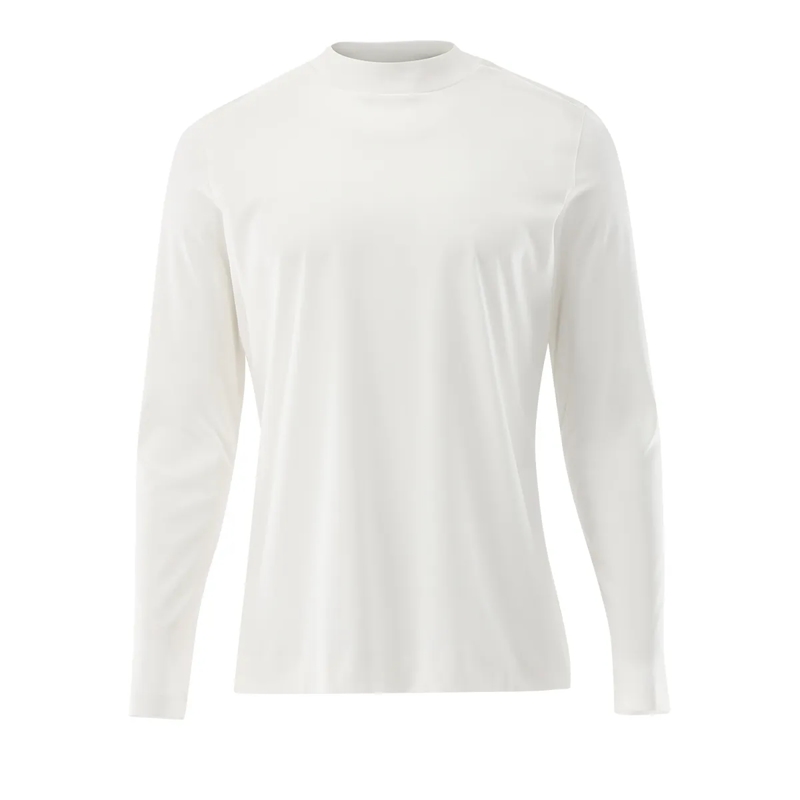 VAN LAACK T-Shirt Longsleeves Polo Uni beige
