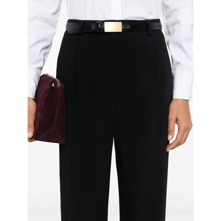 パンツ Giorgio Armani High-Waist Tailored Pants With Straight-Leg Giorgio Armani High-Waist Tailored Pants With -Leg