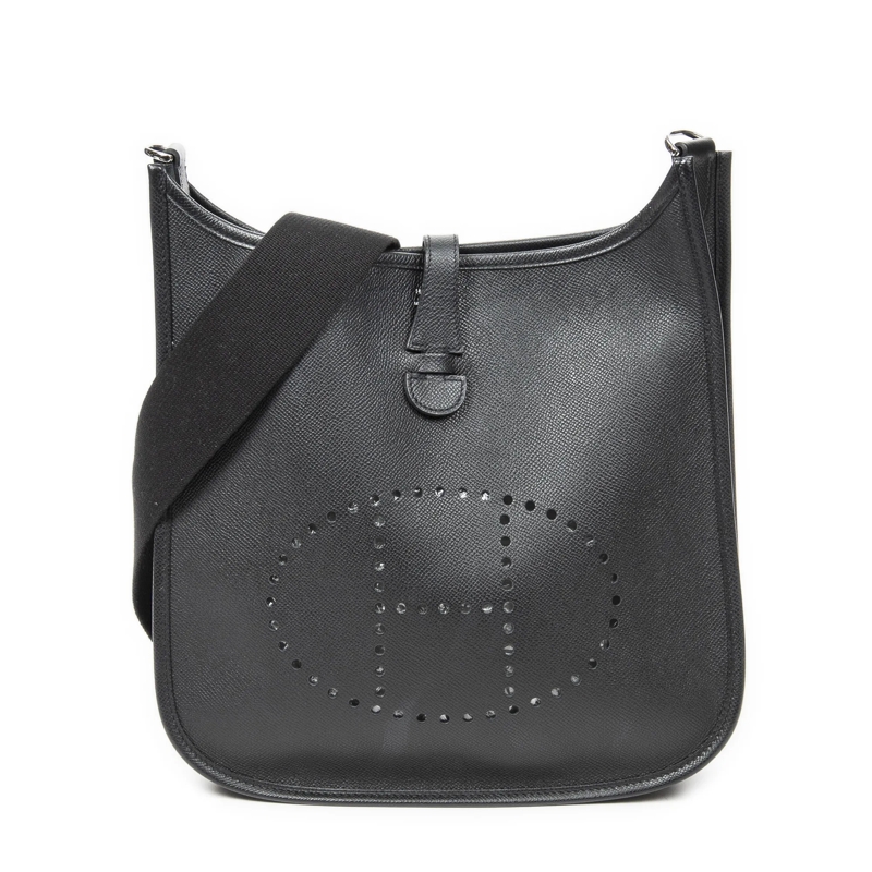 Hermès Crossbody Bag Evelyne I PM schwarz