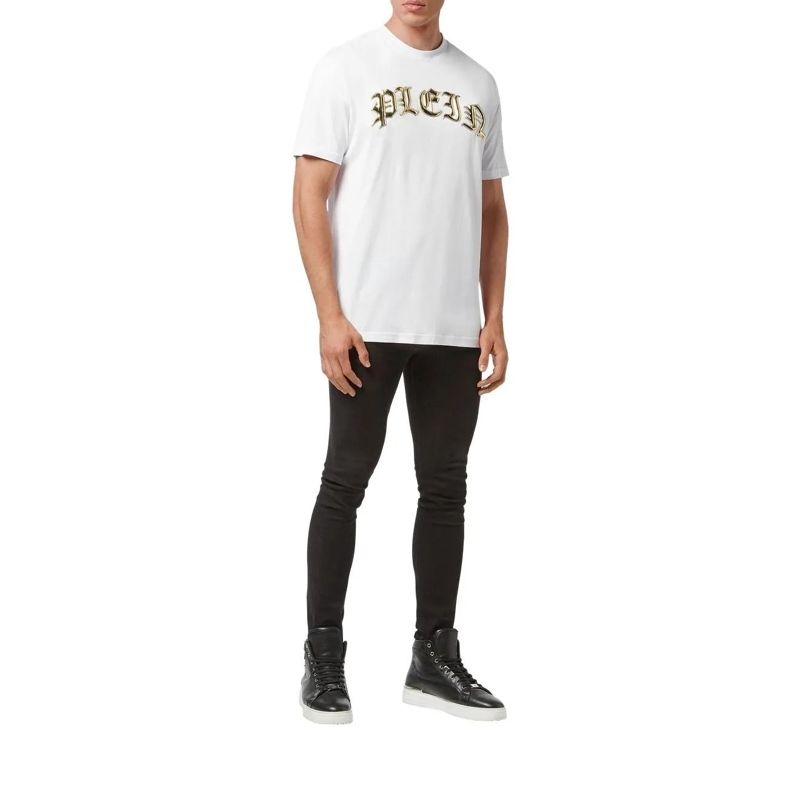 Philipp Plein T-Shirt T-Shirt Gothic Plein weiss(Image 2)