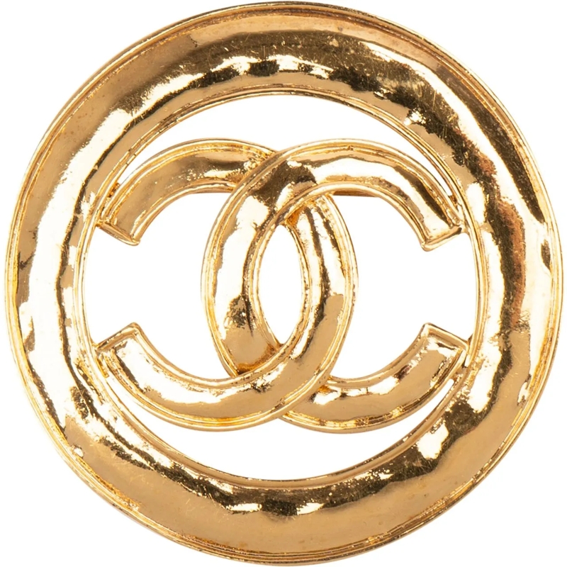 Chanel  Chanel Golden CC Loop Brooch mehrfarbig