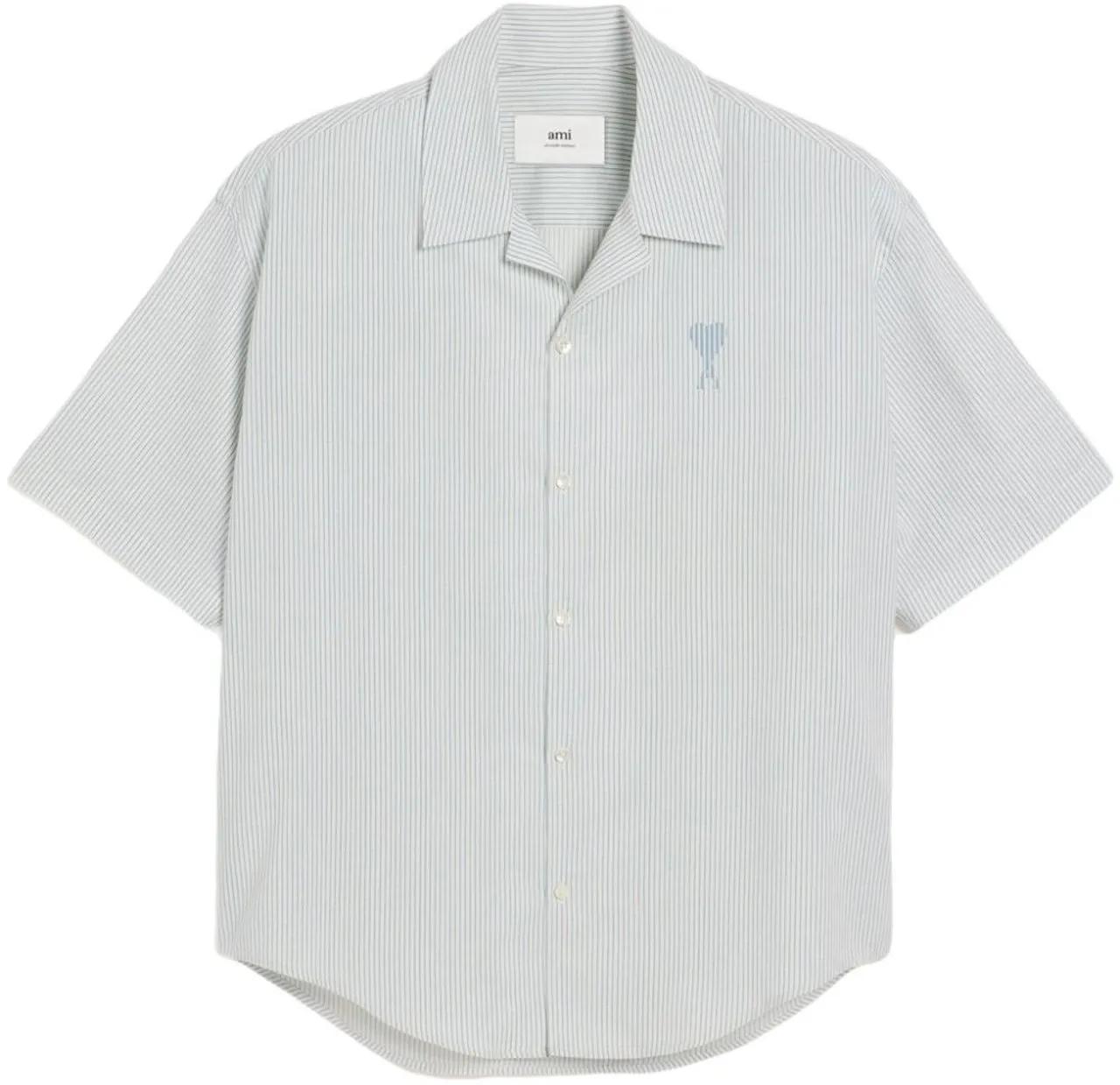 Thumbnail - AMI Paris - Shirts White - Größe S - weiß