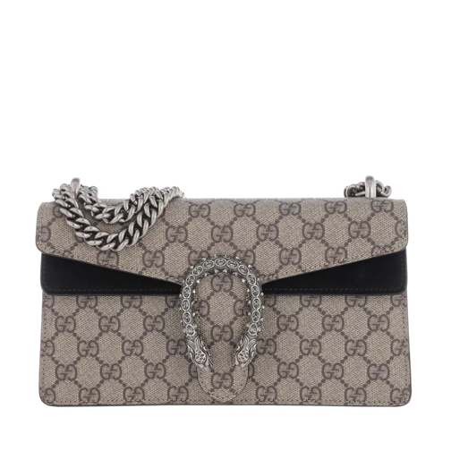 Gucci Dionysus Small Shoulder Bag GG Supreme Beige/Ebony/Black Cross body-väskor
