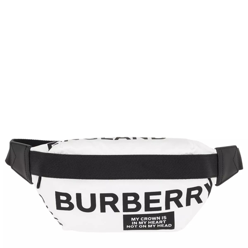 Burberry Sonny Logo Belt Bag White Borsa da cintura