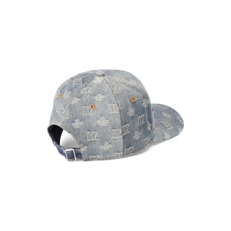 Dsquared2 Chapeau Cap aus Denim blau(Image 2)