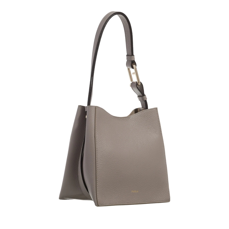 Furla Bucket Bag Furla Nuvola Mini Bucket Bag 2 Stucco Gray(Image 3)