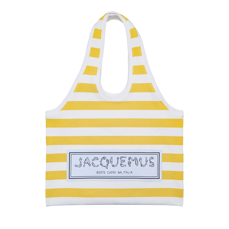 Jacquemus Tote Le Tote Marcel Multi Yellow