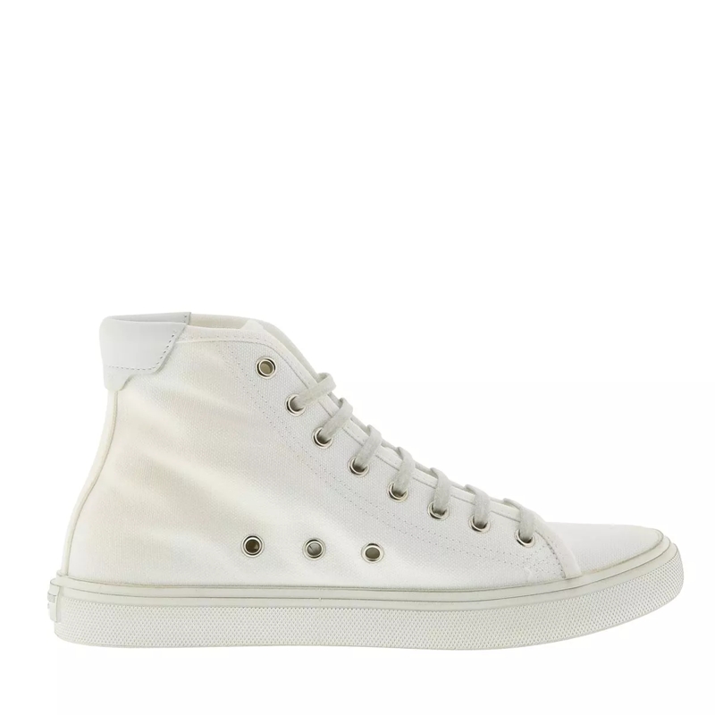 Saint Laurent High-Top-Sneaker Malibu Hightop Sneaker Blanc Optique(Image 4)