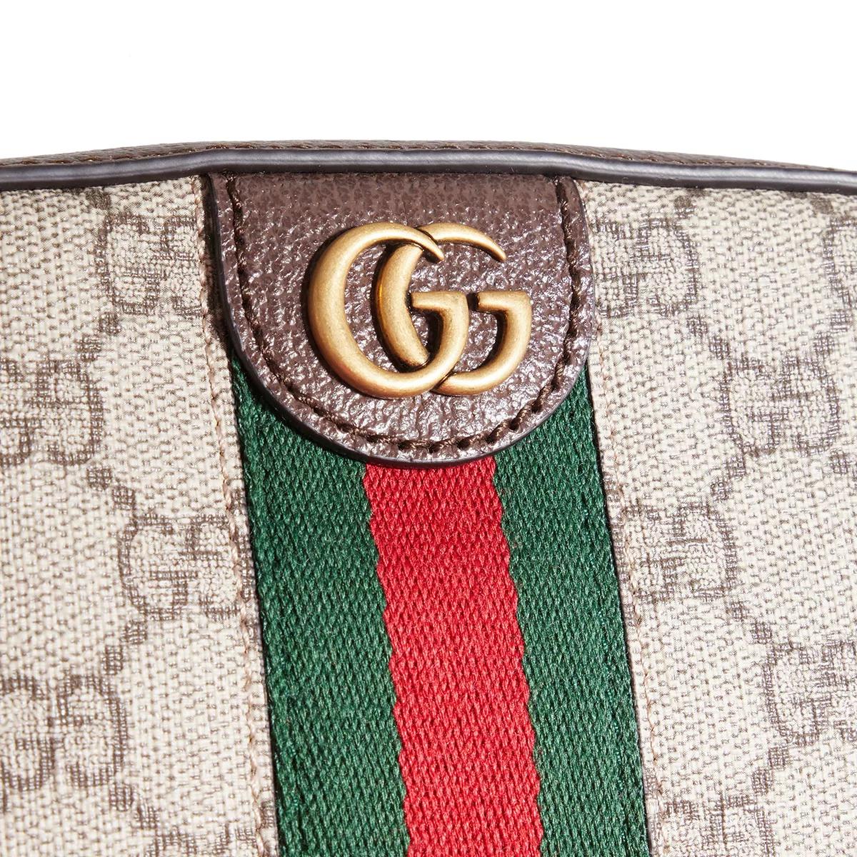 Gucci Crossbody bags Small Ophidia GG Shoulder Bag in bruin