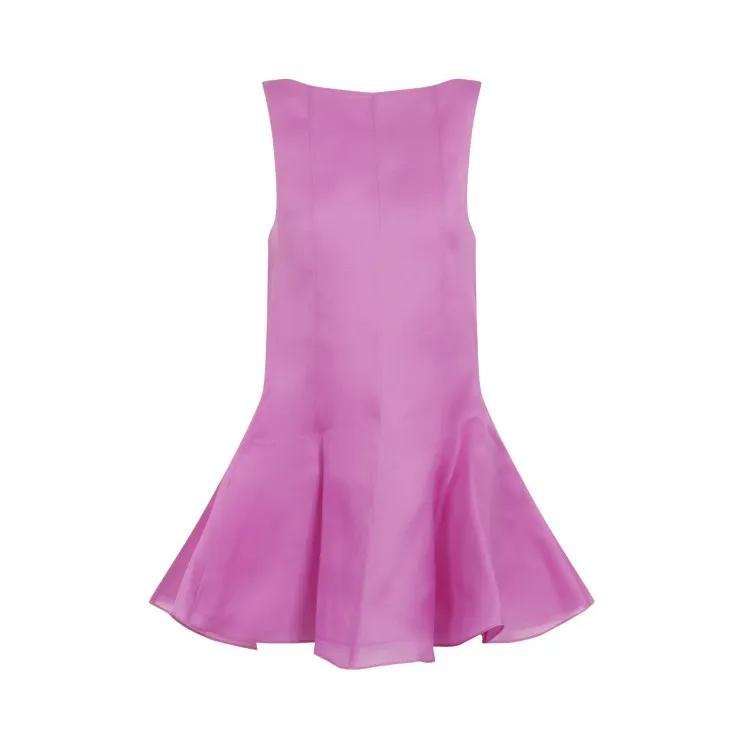 Khaite - Orchid Pink Silk Mags Dress - Größe 2 - lila