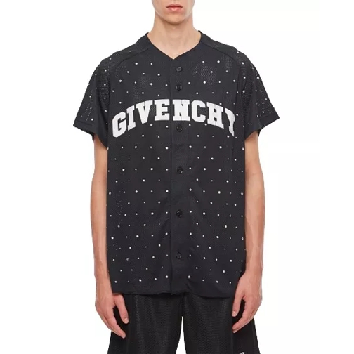 Givenchy Baseball Oversized Ls Shirt Black 