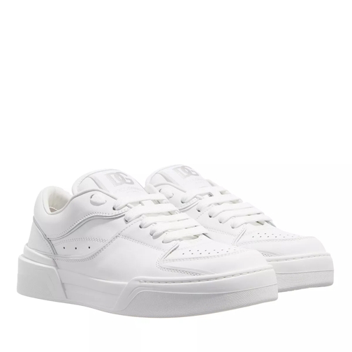Dolce&Gabbana Calfskin New Roma Sneakers White Low-Top Sneaker