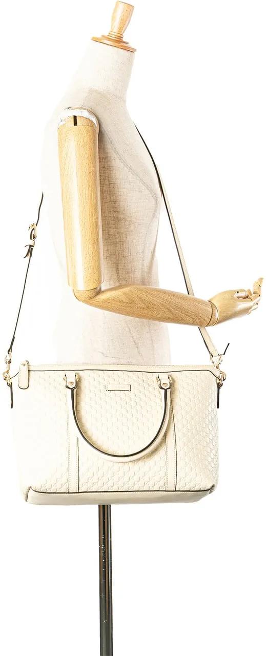 Thumbnail - Gucci Hobo Bags - 2000-2015 Small Microguccissima Joy Satchel - Gr. unisize - in Weiß - für Damen