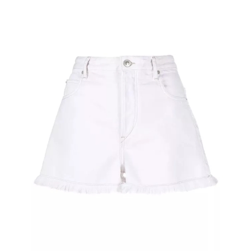 Etoile Isabel Marant White Denim Shorts White 