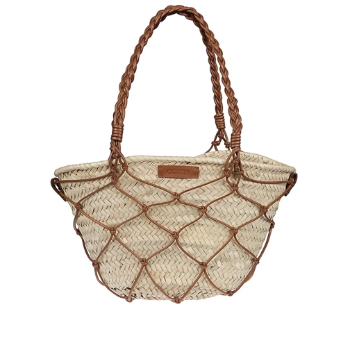 CATARZI 1919 Tote Woven Tote Bag Neutrals