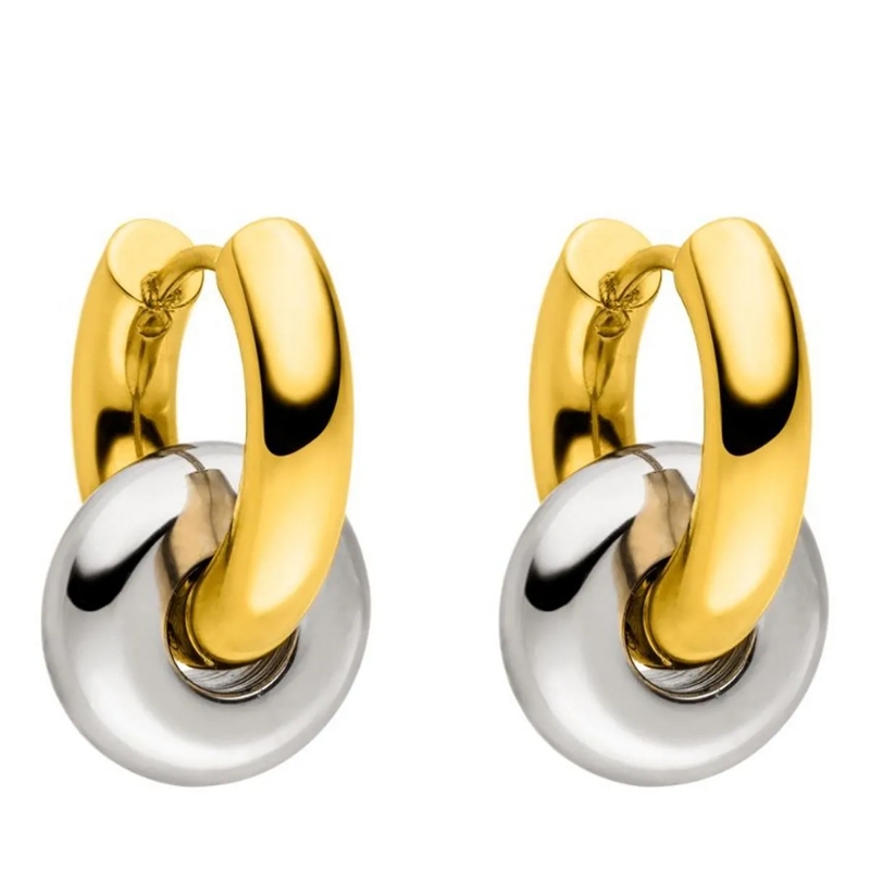 Purelei Ohrstecker Creolen Bond gold