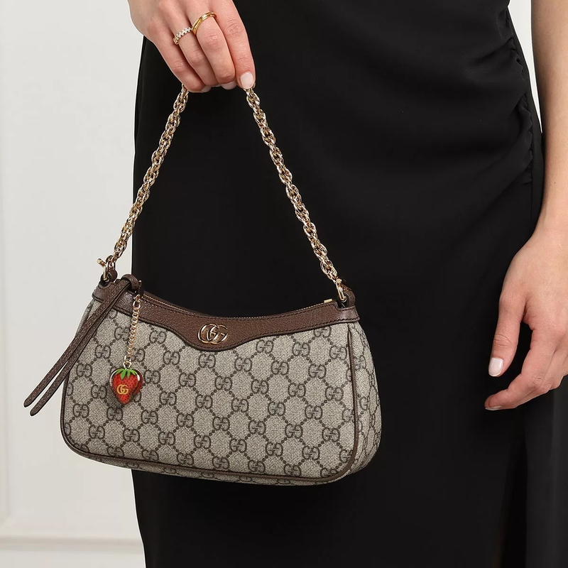 Gucci Schultertasche Ophidia Bag beige(Image 4)